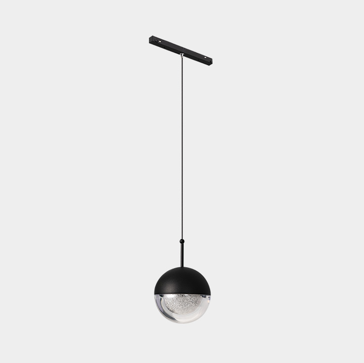 Smart magnetic spherical chandelier