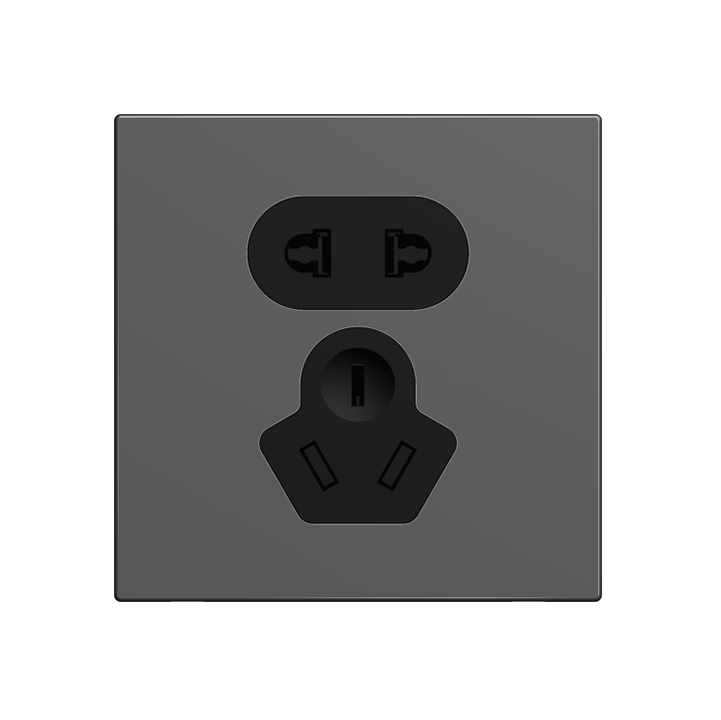 Stainless steel 10A socket