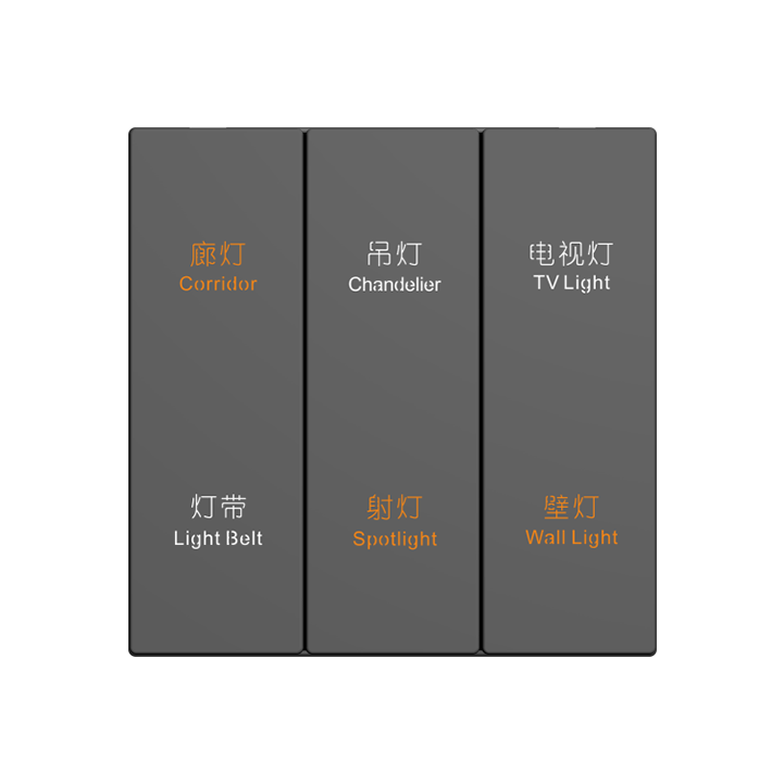 Stainless steel intelligent switch