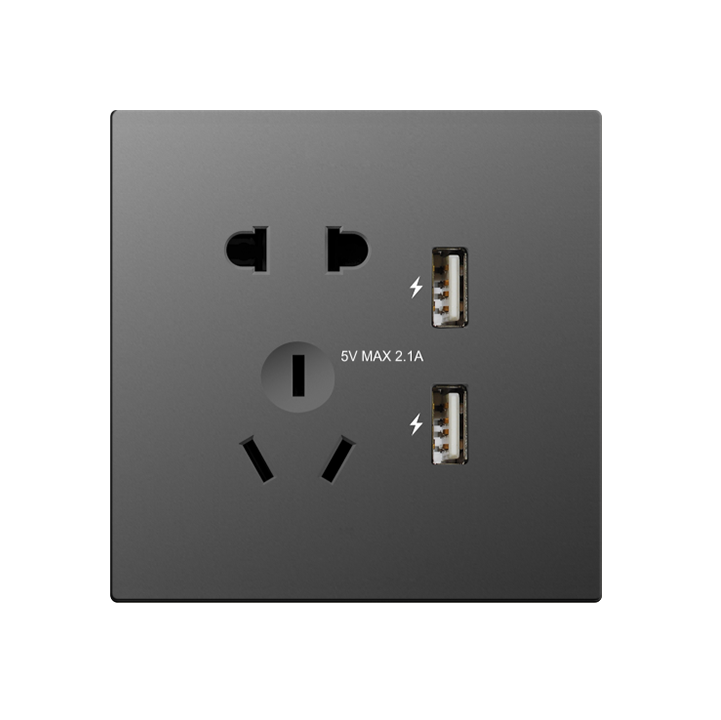 10A five-hole USB socket
