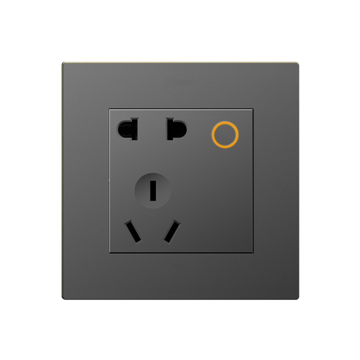 10A intelligent five-hole socket