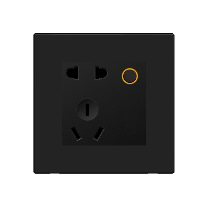 Stainless steel 10A socket