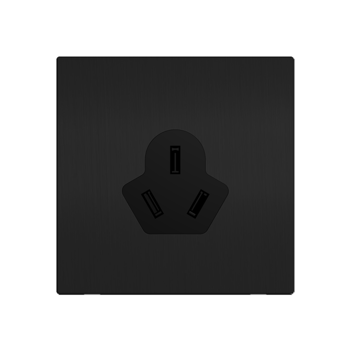 Stainless steel 10A socket