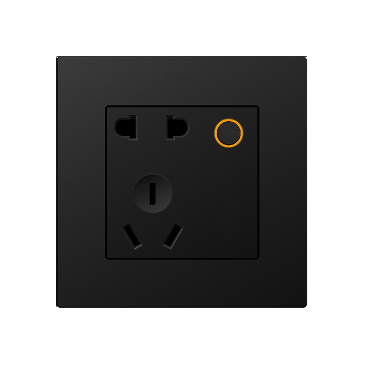 10A intelligent five-hole socket