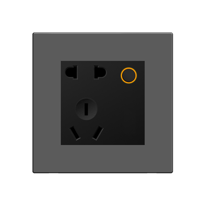 Stainless steel 10A socket