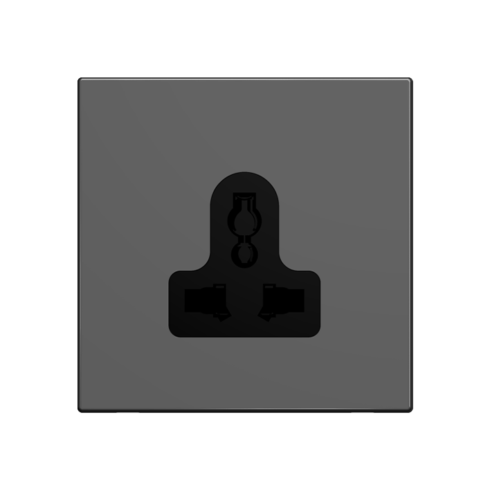 Stainless steel 10A socket