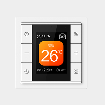 Floor heating intelligent thermostat