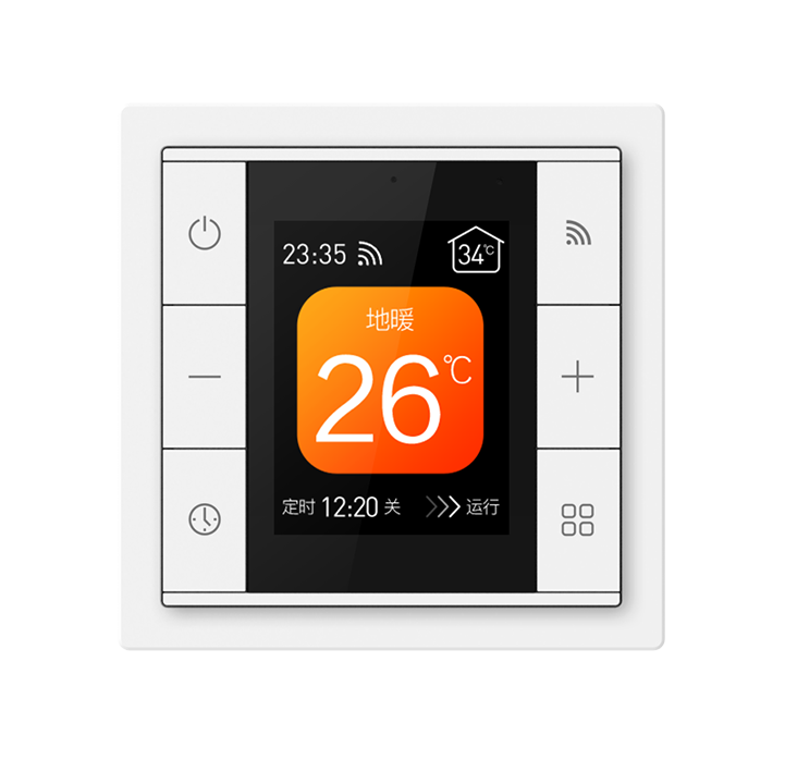 Floor heating intelligent thermostat