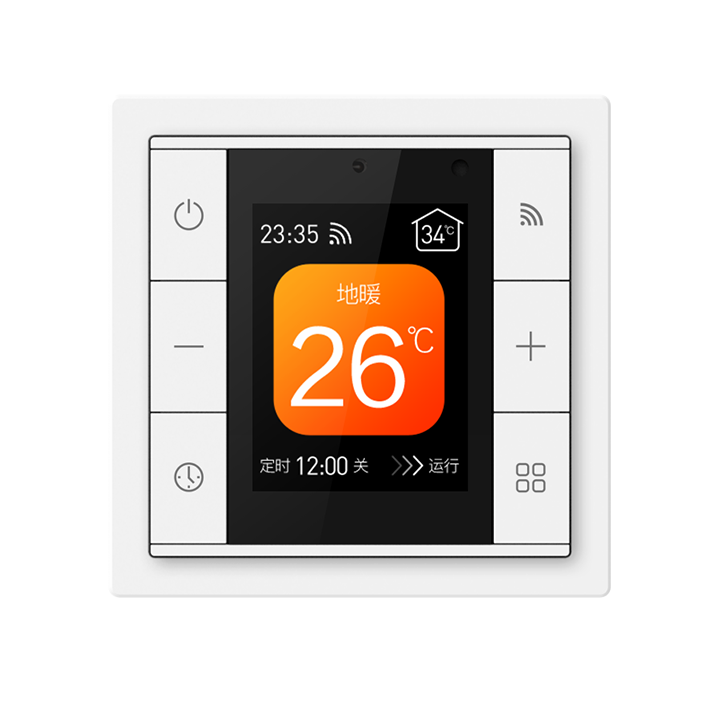 Floor heating intelligent thermostat