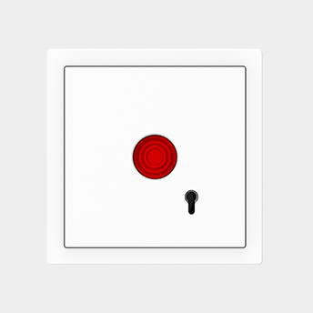 Intelligent emergency button switch
