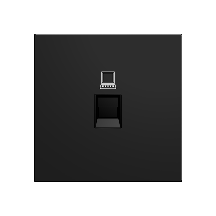 Stainless steel Single port network socket