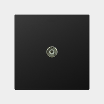 Single TV signal socket