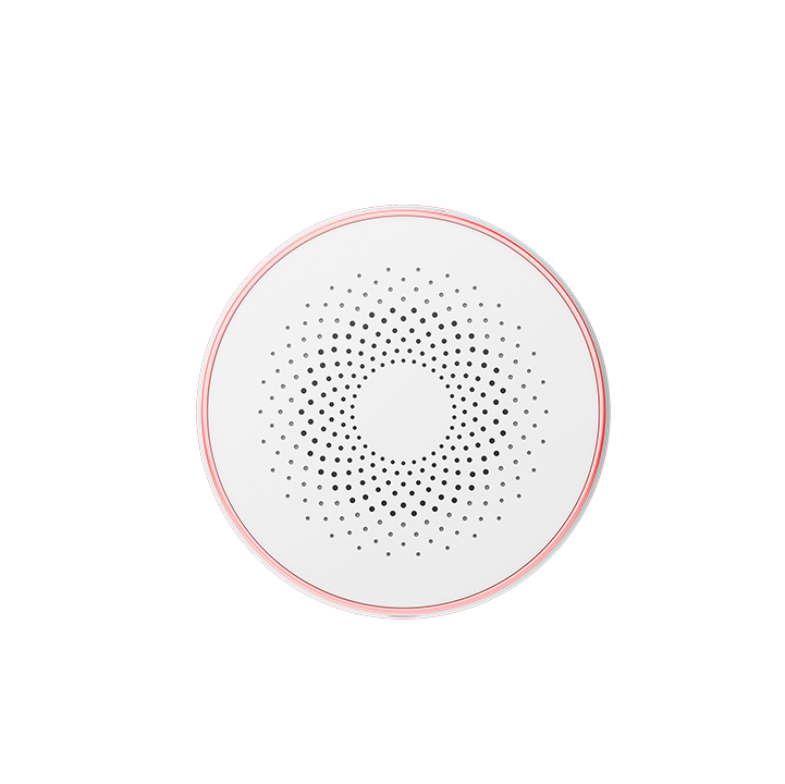 Wireless sound and light alarm